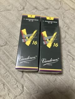 バンドレンvandoren テナーサックス　リード　V16 ３番 未開封2箱のサムネイル