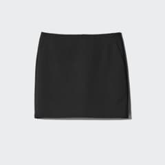 【未使用】UNIQLO スコート ブラック 479662 Sのサムネイル