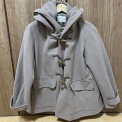 earth music&ecology ダッフルコート　ピンクベージュのサムネイル