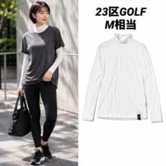 23区　GOLF 吸水速乾 UVケア シースルータートルネックトップスのサムネイル