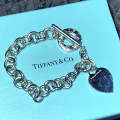 【美品】希少 TIFFANY&Co. リターントゥ ハートトグル ブレスレットのサムネイル