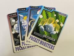 【Pocket Monsters】カードダス 4枚セットのサムネイル