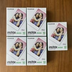 FUJIFILM instax mini インスタントフィルム 10枚x5箱