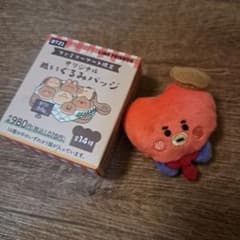 BT21 TATA 파미마 한정 오리지널 봉제인형 배지