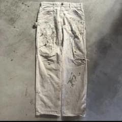 DICKIES ペンキ グランジ ホワイト ペインターパンツ W32 BORO DICKIES ペンキ グランジ ホワイト ペインターパンツ W32 BORO - メルカリ