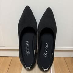 VIVAIA 37 ポインテッドトゥーの黒 - メルカリ