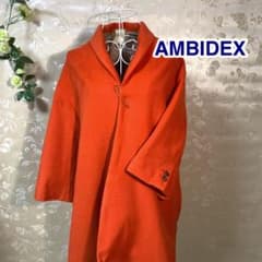 最終値下げ↓美品☆ AMBIDEX カシミア混 オーバーコート・七分袖 ♡可愛いのサムネイル
