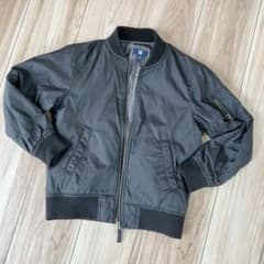 UNIQLO ブラック MA-1 ジャケット 120cmのサムネイル