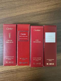 Cartier 香水 サンプル 4種セット 2mlのサムネイル
