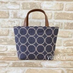 ミナペルホネン ハンドメイド バック トートバッグ タンバリンのサムネイル