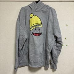 UP!SMILE フード付きパーカー グレーのサムネイル