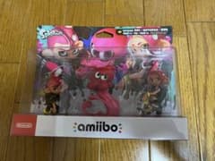 amiibo トリプルセット タコボーイ タコ タコガールのサムネイル
