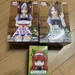 ウマ娘 ぬーどるストッパー フィギュア　ちょこです　3点セット
