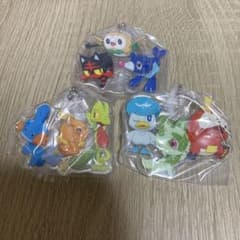 ポケットモンスター 旅立ちの3匹 アクリルスイング 3点セット - 2