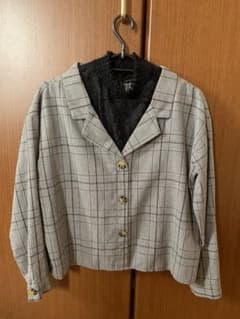 限定値下げ✨セシルマクビー トップス (チェック×レース)のサムネイル