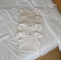 ninibello パフスリーブ Tシャツ ハート　Sのサムネイル