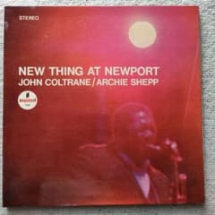 JOHN COLTRANE NEW THING AT NEWPORT レコードのサムネイル