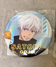 주술회전 고죠 사토루 GIGO 캔 배지