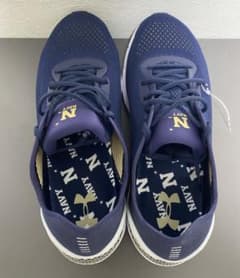 カレッジ ネイビー アンダーアーマーUA Hovr 5 海軍 アメフト バスケ