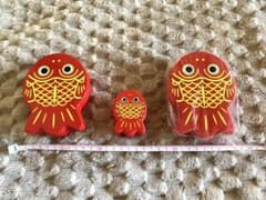 【昭和レトロ農協】ちょちくちょきんぎょ 大小セット ＪＡ　3つのサムネイル