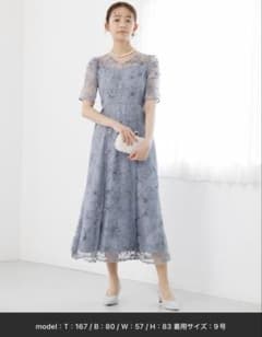 form forma スパンコール刺繍レース ワンピースドレスのサムネイル