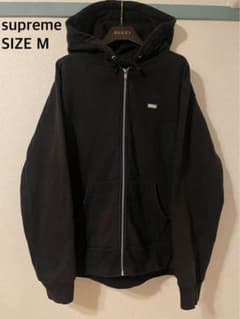 Supremeシュプリーム　スモールボックスロゴ　フルジップスウェットパーカーMのサムネイル