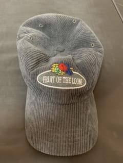 FRUIT OF THE LOOM コーデュロイ キャップ グレーのサムネイル