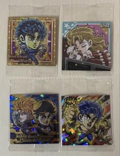 ジョジョの奇妙な冒険 ファントムブラッド シール 4枚セットウエハースシールのサムネイル