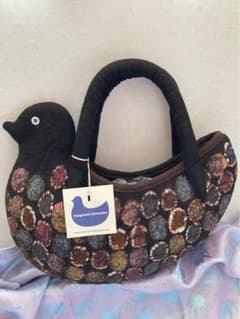 Fairground Attraction 鳥のフェルトバッグ 丹治久美子 - メルカリ