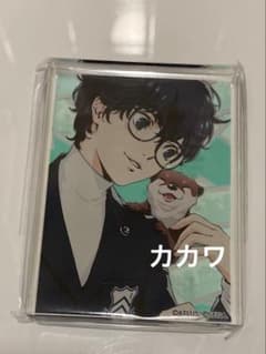 ペルソナ 30周年 p5 雨宮蓮 シーパラダイス アクリルブロック - メルカリ