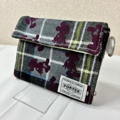 未使用品] PORTER BEAMS ディズニー ウォレット 三つ折り財布 - メルカリ