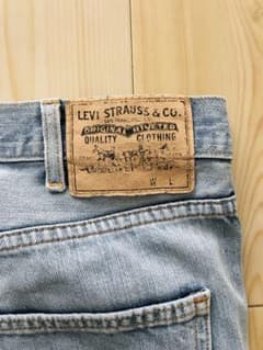 LEVI'S リーバイス ストレートデニムライトブルーアメリカ製　送料込のサムネイル