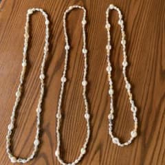 貝殻ネックレス3本のサムネイル