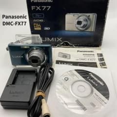 簡易動作確認済】Panasonic LUMIX DMC-FX77 コンデジ - メルカリ