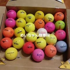 ロストボール26球　本間ゴルフ　スリクソン　テーラーメイドのサムネイル