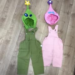 ピクミン　ハロウィン衣装　2点　120センチ90センチのサムネイル
