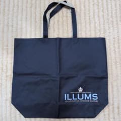 ILLUMS エコバッグ トートバッグ ネイビーのサムネイル