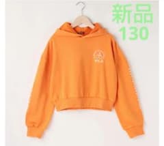 新品☆by LOVEiT 短丈フーディプルオーバー 130のサムネイル