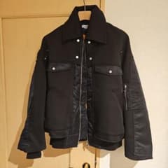 MAISON SPECIAL ブラック MA-1ジャケットのサムネイル