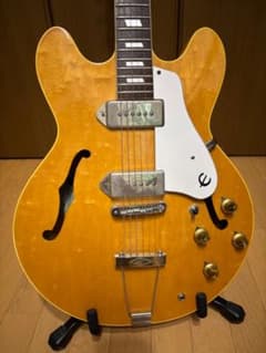 epiphone Casino 77年マツモク製 ブルーラベル バーズアイ - メルカリ