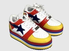 Bape カラフル プラットフォームスニーカーのサムネイル