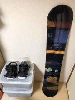 K2 スノーボード&バインセット　整備済　初心者の方やセカンド用にどうぞ⭐️のサムネイル
