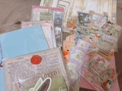 紙ものおすそ分けBOX♡大量コラージュ♡日記SALE♡のサムネイル
