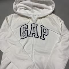 GAP ジップアップパーカー ホワイト Sのサムネイル