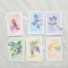 Dancing☆Starプリキュア ステッカー 全種類 全6種 コンプリート Dancing☆Starプリキュア ステッカー 全種類 全6種 コンプリート