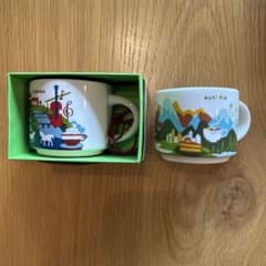 スタバ　デミタスカップ VIENNA AUSTRIA 2個セットのサムネイル