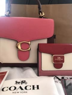２点セット❗️COACH 2wayショルダーハンドバッグ＆折りたたみ財布のセット❗️のサムネイル