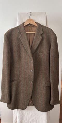 Thumbnail of 70s ヴィンテージ Harris Tweed 3B ウールジャケット ブラウン