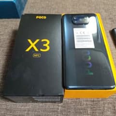 POCO X3 NFC 本体 充電器付きのサムネイル