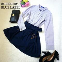 BURBERRY BLUE LABEL ストライプ シャツ ホース ワンピースのサムネイル